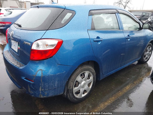 2009 Toyota Matrix მანქანა იყიდება აუქციონზე, vin: 2T1KU40EX9C049242, აუქციონის ნომერი: 40056001