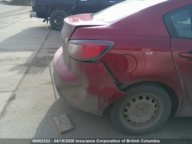 Продажа на аукционе авто 2010 Mazda Mazda3 Gs/gx, vin: JM1BL1SFXA1188027, номер лота: 40062522