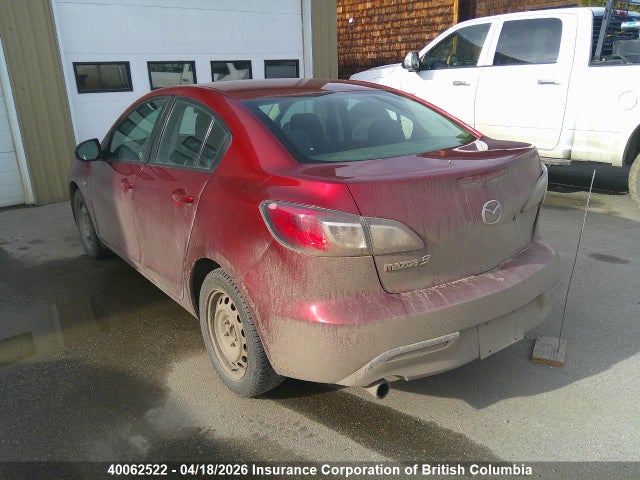 Продажа на аукционе авто 2010 Mazda Mazda3 Gs/gx, vin: JM1BL1SFXA1188027, номер лота: 40062522