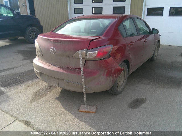 Продажа на аукционе авто 2010 Mazda Mazda3 Gs/gx, vin: JM1BL1SFXA1188027, номер лота: 40062522