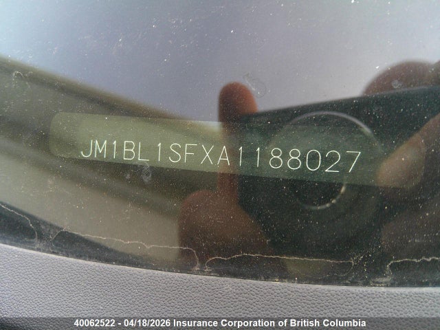 Продажа на аукционе авто 2010 Mazda Mazda3 Gs/gx, vin: JM1BL1SFXA1188027, номер лота: 40062522