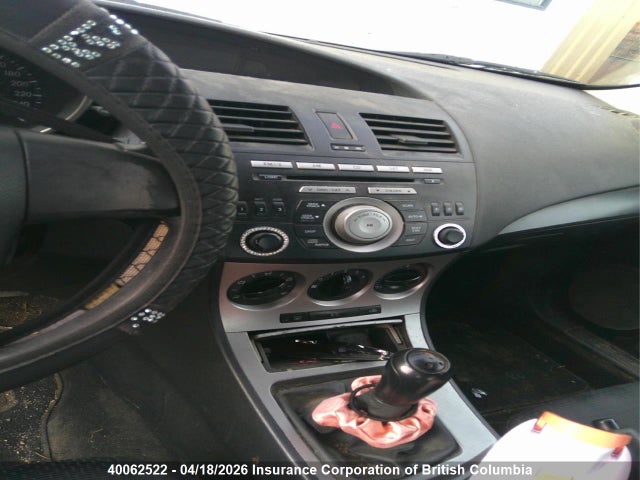Продажа на аукционе авто 2010 Mazda Mazda3 Gs/gx, vin: JM1BL1SFXA1188027, номер лота: 40062522