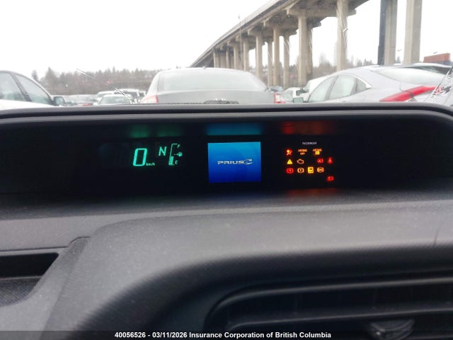 2013 Toyota Prius C მანქანა იყიდება აუქციონზე, vin: JTDKDTB30D1044067, აუქციონის ნომერი: 40056526