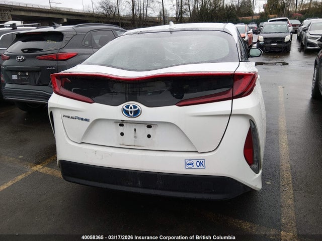 40058365 :رقم المزاد ، JTDKARFP6L3133637 vin ، 2020 Toyota Prius Prime Le/xle/limited مزاد بيع