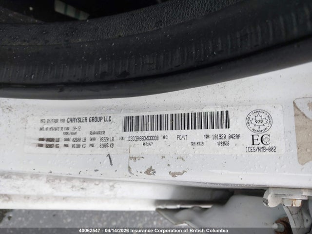 Aukcja sprzedaży 2013 Chrysler 200, vin: 1C3CCBAB8DN533338, numer aukcji: 40062547