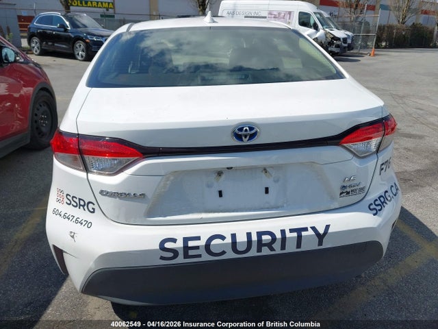 2025 Toyota Corolla Hybrid Le მანქანა იყიდება აუქციონზე, vin: JTDBCMFE1S3084129, აუქციონის ნომერი: 40062549