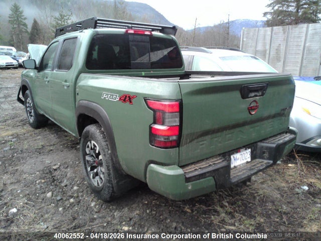 1N6ED1EK5RN623427 Nissan Frontier S/sv/pro-4x/sl