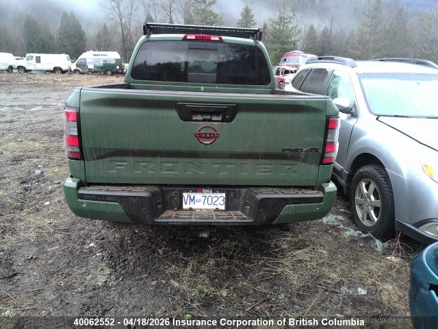 1N6ED1EK5RN623427 Nissan Frontier S/sv/pro-4x/sl