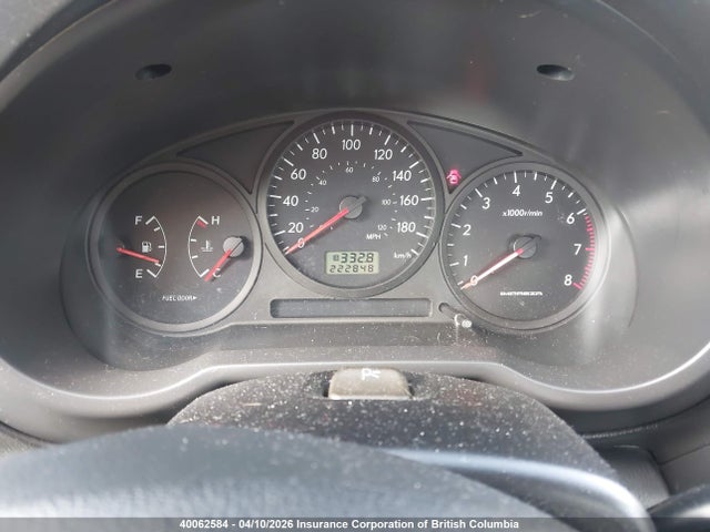 Aukcja sprzedaży 2005 Subaru Impreza 2.5 Rs, vin: JF1GD67505G508268, numer aukcji: 40062584