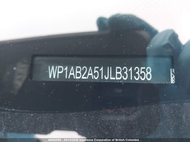 WP1AB2A51JLB31358 Porsche Macan