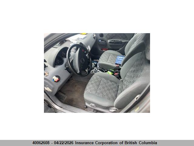 2005 Chevrolet Aveo მანქანა იყიდება აუქციონზე, vin: KL1TG62645B403706, აუქციონის ნომერი: 40062608