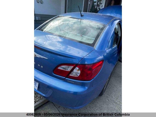 40062609 :رقم المزاد ، 1C3LC56RX7N630150 vin ، 2007 Chrysler Sebring Touring مزاد بيع