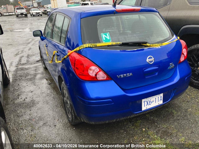 Aukcja sprzedaży 2011 Nissan Versa, vin: 3N1BC1CP1BL493775, numer aukcji: 40062633