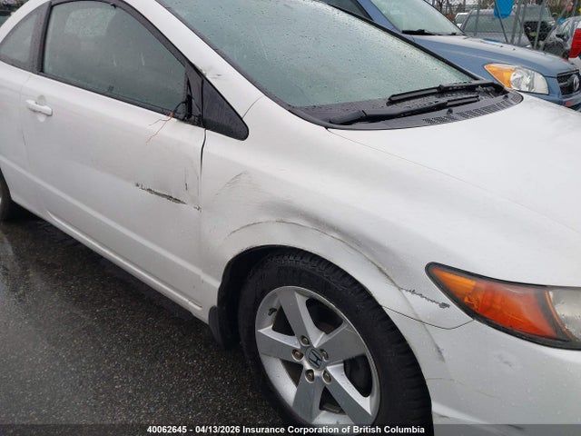 40062645 :رقم المزاد ، 2HGFG12637H013104 vin ، 2007 Honda Civic مزاد بيع