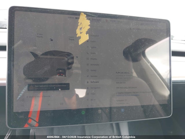 7SAYGAEE7SF296280 Tesla Model Y
