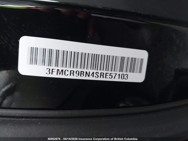 3FMCR9BN4SRE57103 Ford Bronco Sport Big Bend