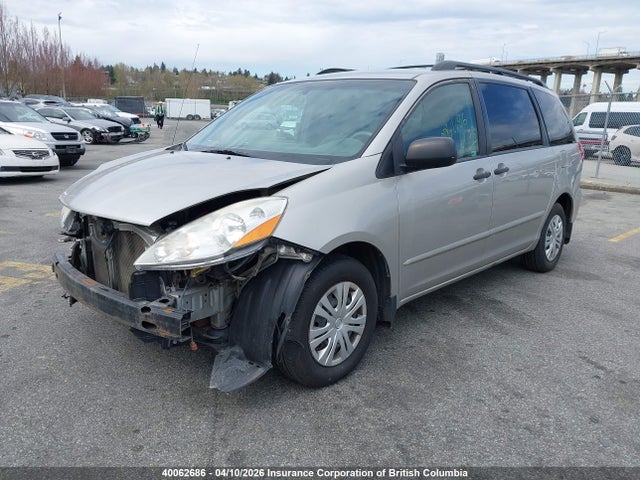 40062686 :رقم المزاد ، 5TDZK4CC9AS310905 vin ، 2010 Toyota Sienna Ce 7 Passenger مزاد بيع