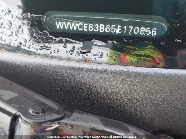 40062696 :رقم المزاد ، WVWCE63B65E170856 vin ، 2005 Volkswagen Passat Gls Tdi مزاد بيع