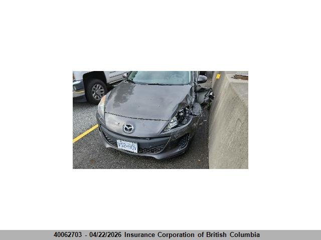 Aukcja sprzedaży 2013 Mazda 3 I, vin: JM1BL1L78D1775547, numer aukcji: 40062703
