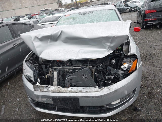 2013 Volkswagen Passat Se მანქანა იყიდება აუქციონზე, vin: 1VWBN7A30DC146718, აუქციონის ნომერი: 40055945