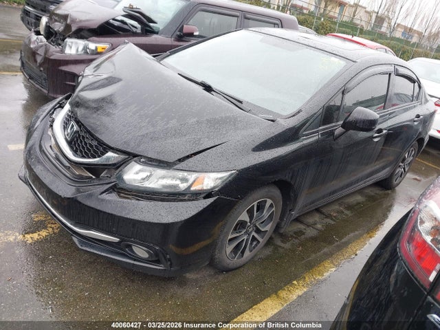 40060427 :رقم المزاد ، 2HGFB2F77DH007597 vin ، 2013 Honda Civic Touring مزاد بيع