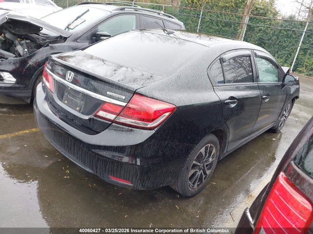 40060427 :رقم المزاد ، 2HGFB2F77DH007597 vin ، 2013 Honda Civic Touring مزاد بيع