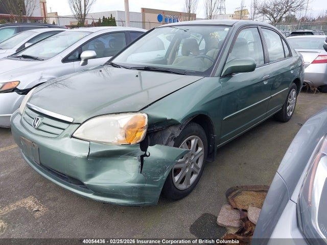 Продаж на аукціоні авто 2003 Honda Civic Lx, vin: 2HGES15693H909391, номер лоту: 40054436