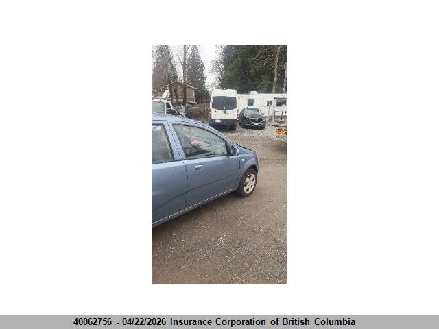 Aukcja sprzedaży 2006 Chevrolet Aveo, vin: KL1TD69656B606474, numer aukcji: 40062756
