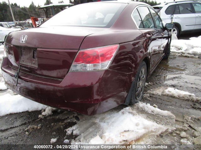 Aukcja sprzedaży 2008 Honda Accord Lx, vin: 1HGCP26378A808553, numer aukcji: 40060072