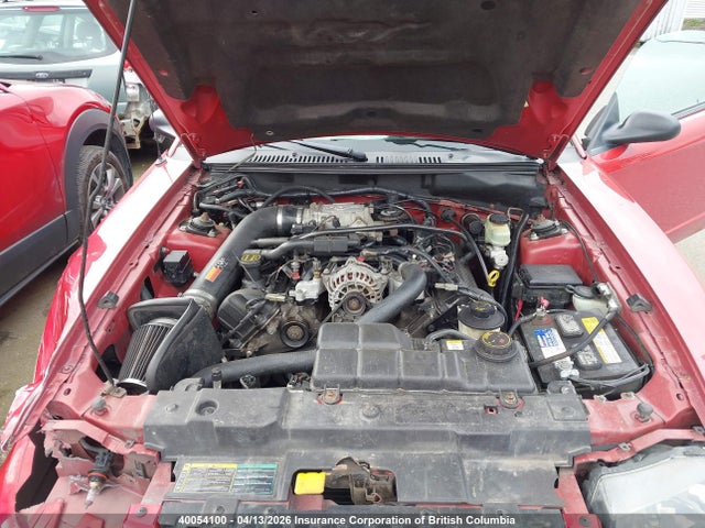 2002 Ford Mustang Gt მანქანა იყიდება აუქციონზე, vin: 1FAFP45X22F231863, აუქციონის ნომერი: 40054100