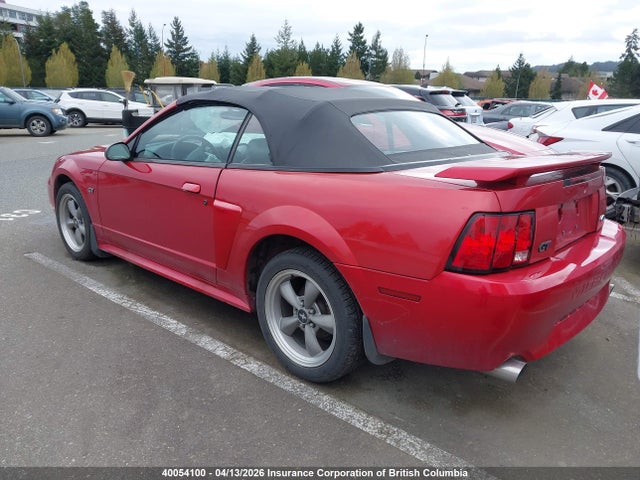 2002 Ford Mustang Gt მანქანა იყიდება აუქციონზე, vin: 1FAFP45X22F231863, აუქციონის ნომერი: 40054100