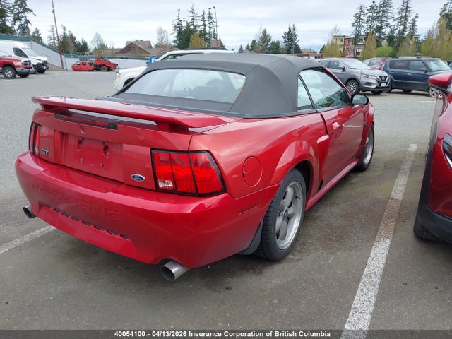 2002 Ford Mustang Gt მანქანა იყიდება აუქციონზე, vin: 1FAFP45X22F231863, აუქციონის ნომერი: 40054100
