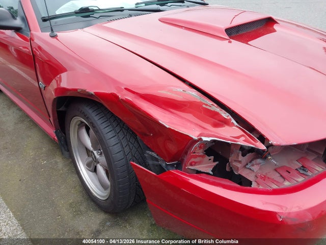 2002 Ford Mustang Gt მანქანა იყიდება აუქციონზე, vin: 1FAFP45X22F231863, აუქციონის ნომერი: 40054100
