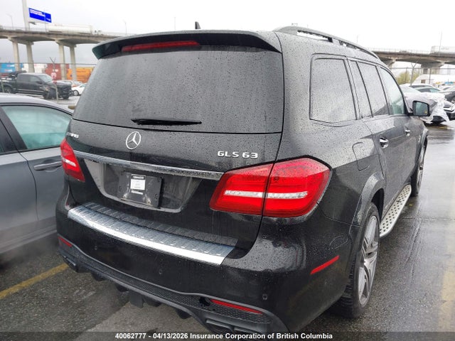 Aukcja sprzedaży 2019 Mercedes-benz Gls 63 Amg 4matic, vin: 4JGDF7FE9KB224981, numer aukcji: 40062777