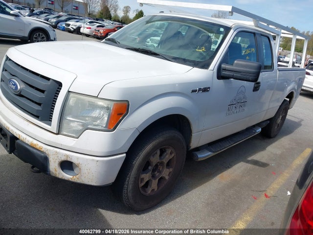 40062799 :رقم المزاد ، 1FTEX1E83AFA37659 vin ، 2010 Ford F150 مزاد بيع