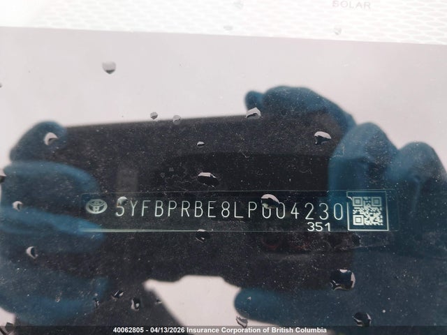 Toyota COROLLA LE 2020 5YFBPRBE8LP004230 Image 19