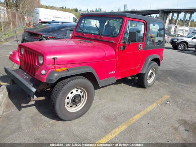 Продаж на аукціоні авто 1991 Jeep Wrangler / Yj S, vin: 2J4FY19P0MJ156908, номер лоту: 40062810