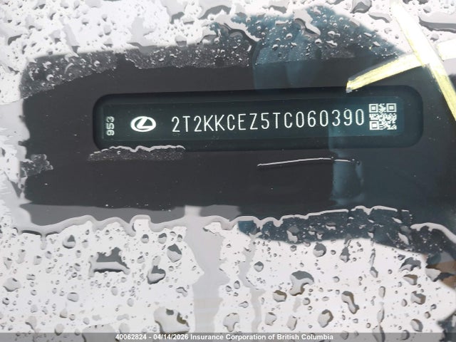 Aukcja sprzedaży 2026 Lexus Nx Nx 350h, vin: 2T2KKCEZ5TC060390, numer aukcji: 40062824