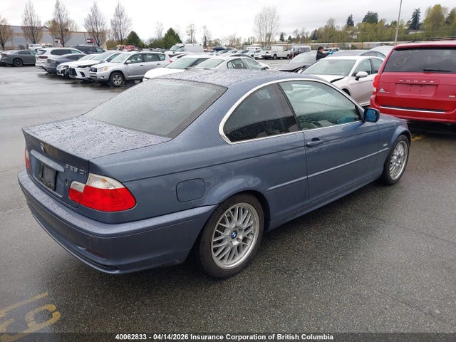 40062833 :رقم المزاد ، WBABN33401JW55455 vin ، 2001 Bmw 325ci مزاد بيع