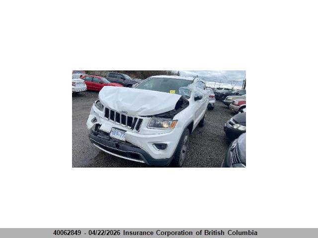 Продажа на аукционе авто 2015 Jeep Grand Cherokee Limited, vin: 1C4RJFBG7FC861457, номер лота: 40062849
