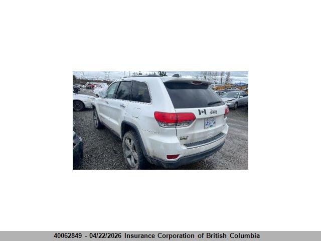 Продажа на аукционе авто 2015 Jeep Grand Cherokee Limited, vin: 1C4RJFBG7FC861457, номер лота: 40062849