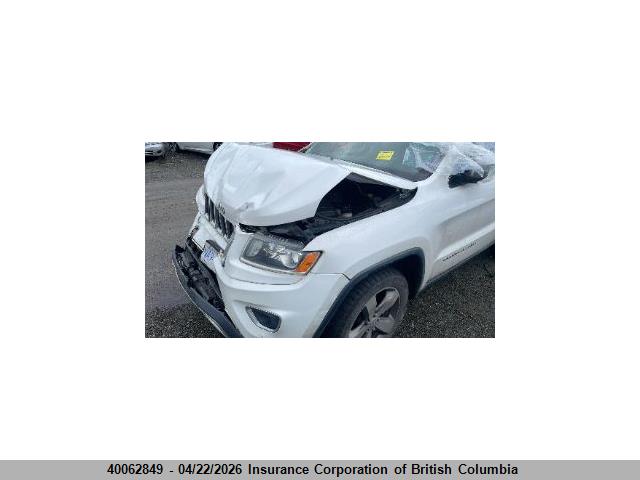 Продажа на аукционе авто 2015 Jeep Grand Cherokee Limited, vin: 1C4RJFBG7FC861457, номер лота: 40062849