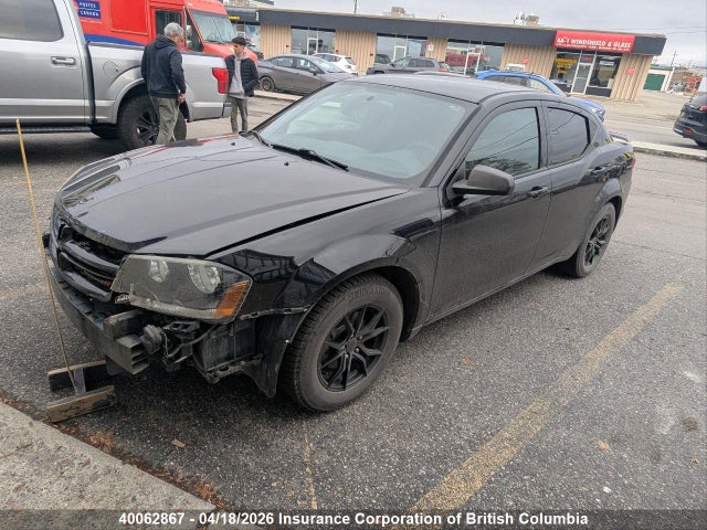40062867 :رقم المزاد ، 1C3CDZAB7DN619133 vin ، 2013 Dodge Avenger Se مزاد بيع