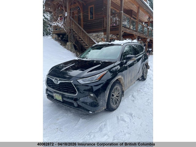 5TDDZRBH0NS170636 Toyota Highlander Limited/platinum