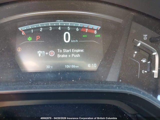 40062878 :رقم المزاد ، 2HKRW2H25HH115960 vin ، 2017 Honda Cr-v مزاد بيع