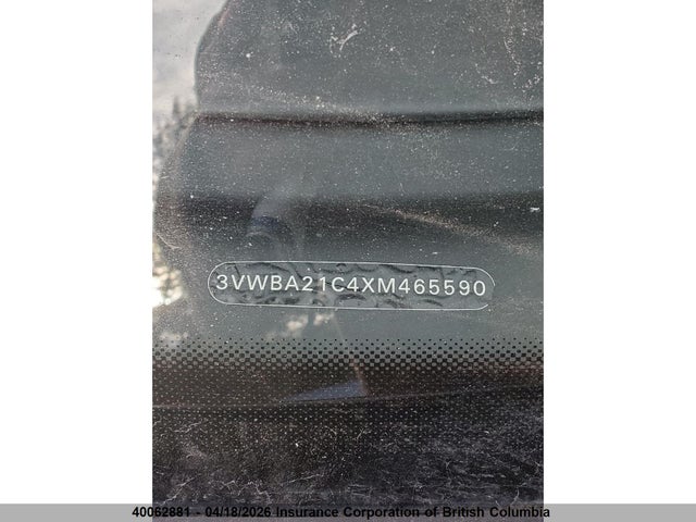 Aukcja sprzedaży 1999 Volkswagen New Beetle Gl, vin: 3VWBA21C4XM465590, numer aukcji: 40062881