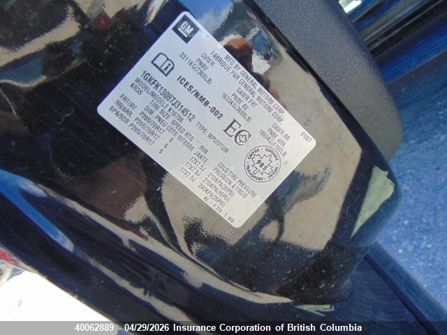Aukcja sprzedaży 2007 Gmc Yukon, vin: 1GKFK13087J314512, numer aukcji: 40062889