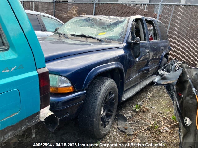 Aukcja sprzedaży 2002 Dodge Durango Slt Plus, vin: 1B8HS58N02F177234, numer aukcji: 40062894
