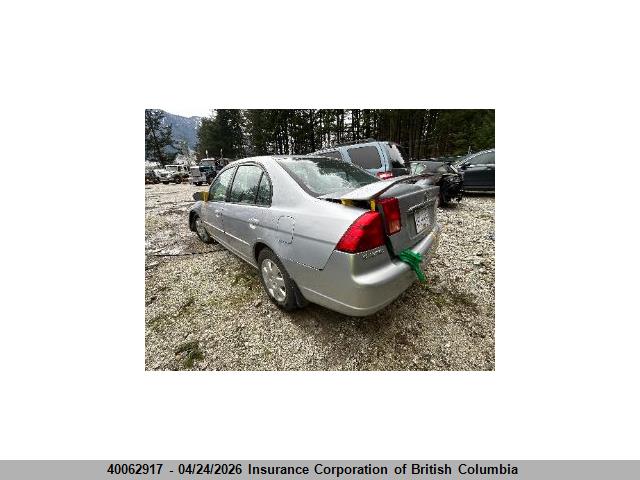 Aukcja sprzedaży 2002 Honda Civic, vin: 2HGES16812H935465, numer aukcji: 40062917