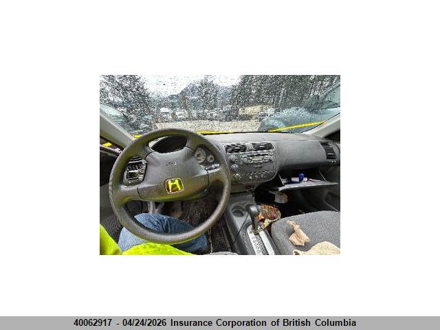 Aukcja sprzedaży 2002 Honda Civic, vin: 2HGES16812H935465, numer aukcji: 40062917
